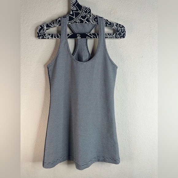 Lululemon Cool Racerback Gingham Inkwell - Picture 1 of 3